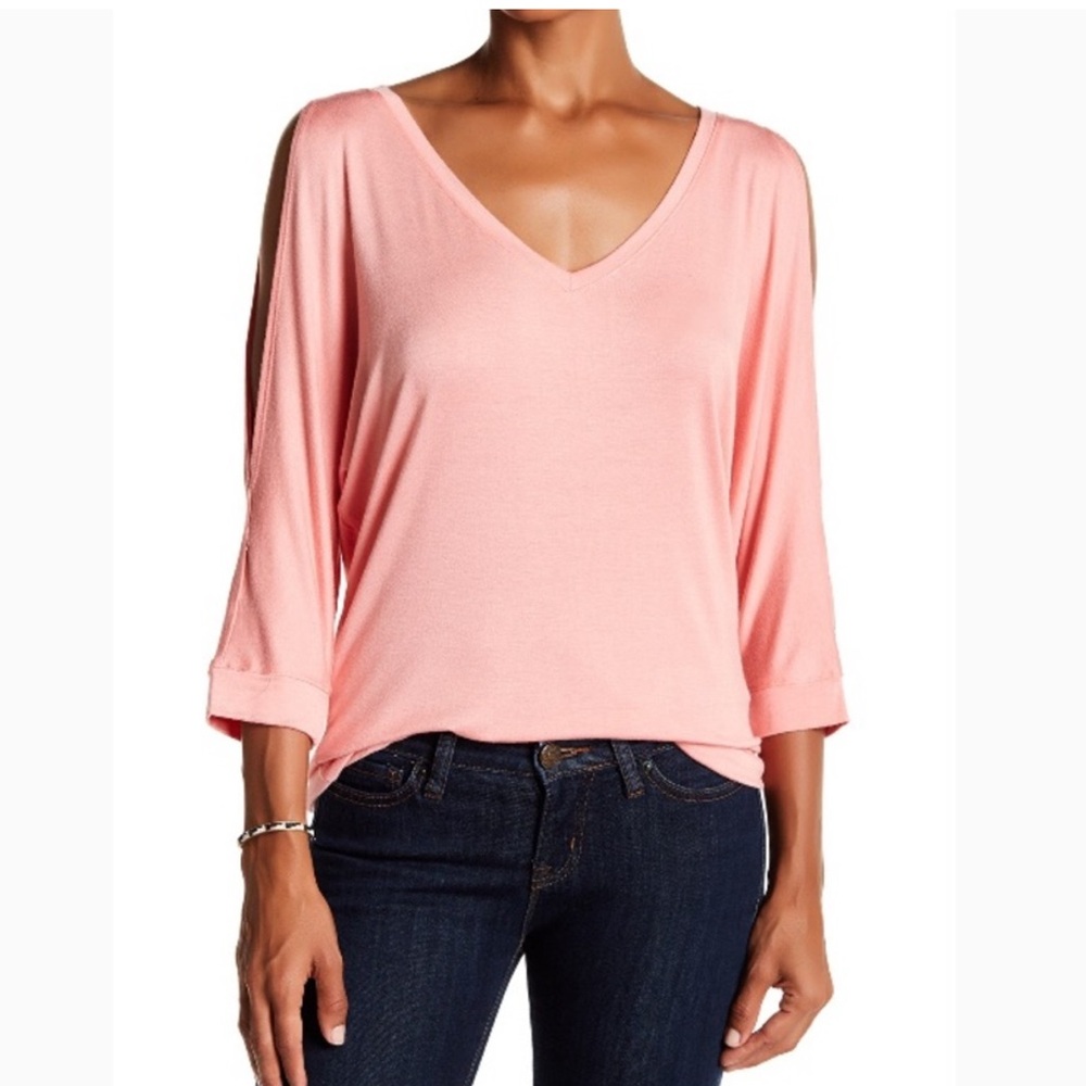 Michael Stars NWT Cold Shoulder Top